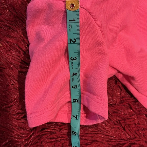 Pink Crew Neck Short Sleeve Pullover - Picture 8 of 15